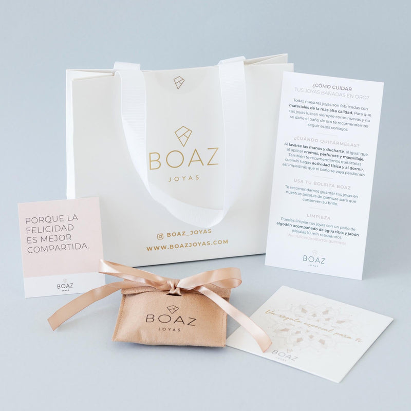 AROS ABRIDORES FLOR PLATA | BOAZ JOYAS