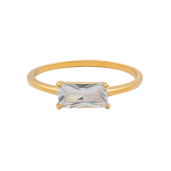 ANILLO CAPRI BAÑADO EN ORO | BOAZ JOYAS