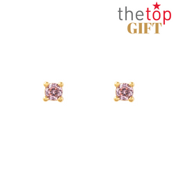 AROS TIARA ROSE BAÑADOS EN ORO - ⭐ THE TOP ⭐ | BOAZ JOYAS