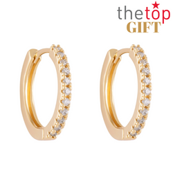 ARGOLLAS TAMI BAÑADAS EN ORO - ⭐ THE TOP ⭐ | BOAZ JOYAS