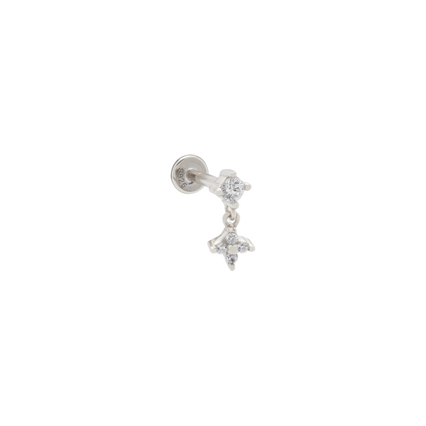 PIERCING MIDA PLATA (1 UNIDAD) | BOAZ JOYAS