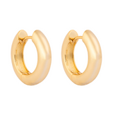 ARGOLLAS LIA 18MM BAÑADAS EN ORO