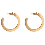 ARGOLLAS AILA 30MM BAÑADAS EN ORO