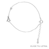 PULSERA INICIAL PLATA