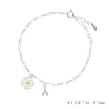 PULSERA MARGARITA PLATA